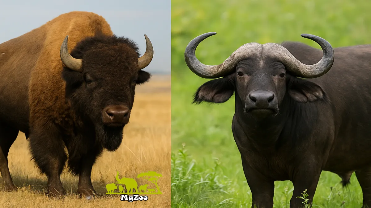 bison and buffalo