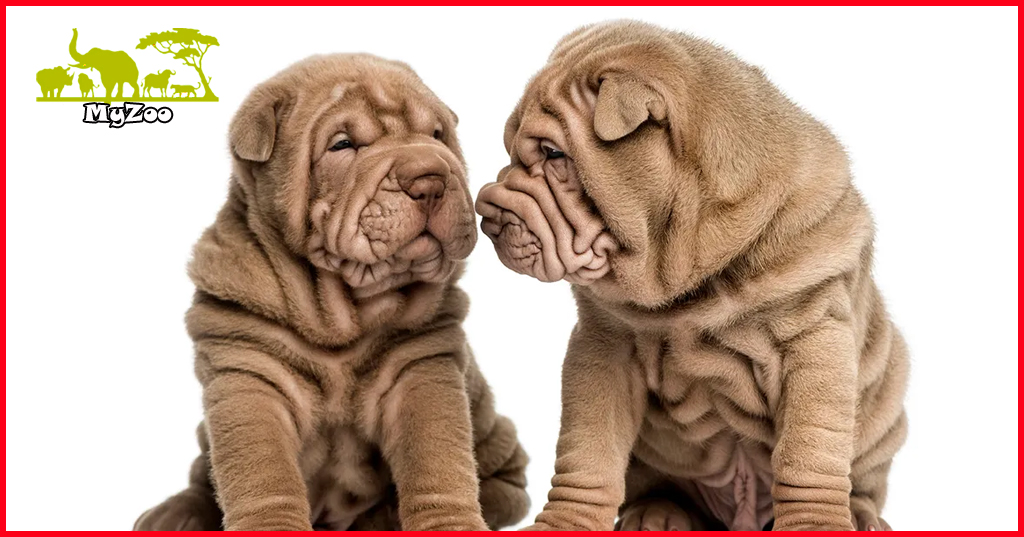 Shar Pei dogs