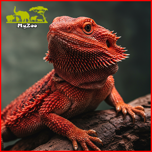 red monster bearded dragon