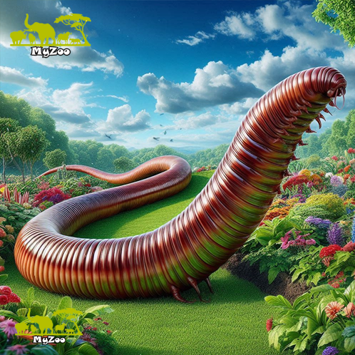 Giant Gippsland Earthworm (AI generated Image)