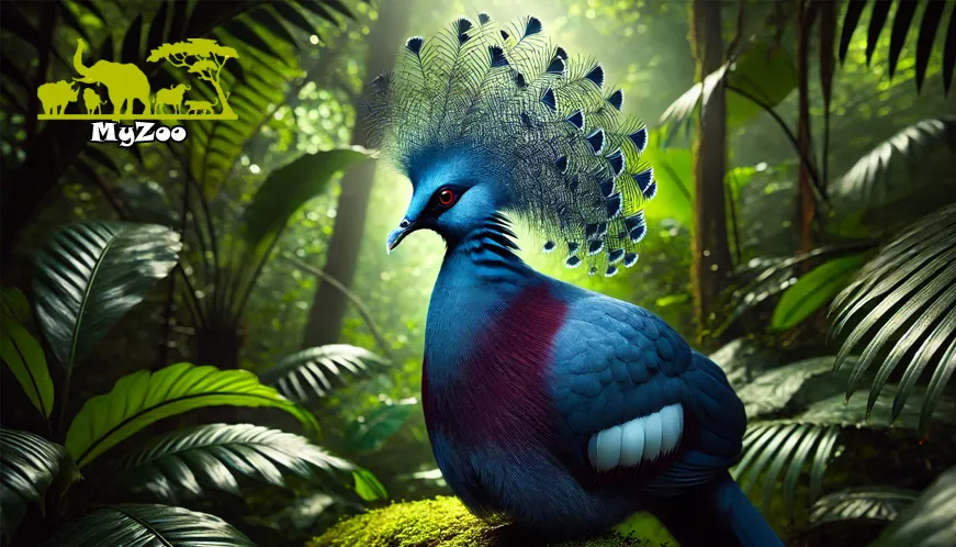 Victoria Crowned Pigeon